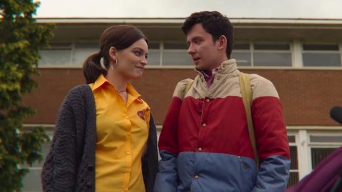 Sex Education 2, Otis e Maeve provano sentimenti l'uno per l'altra Otis fa da baby-sitter alla sorellina di Maeve in un episodio di Sex Education 2