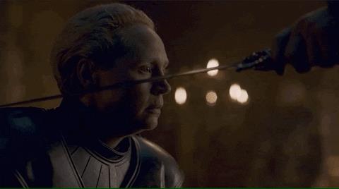 L'amore tra Jaime e Brienne secondo Ramin Djawadi: il messaggio nascosto nella colonna sonora Gwendoline Christie e Nikolaj Coster-Waldau in Game of Thrones 8x02