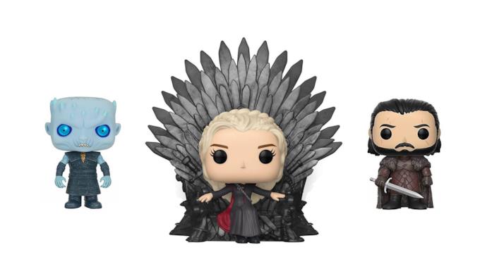 Il Re della notte, Daenerys e Jon Snow Funko Pop