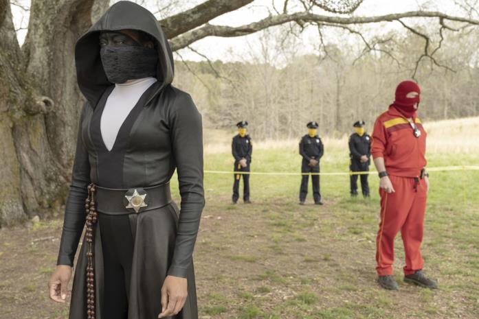 Domande e risposte dopo il primo episodio di Watchmen Un'immagine di Angela Abar nella serie Watchmen