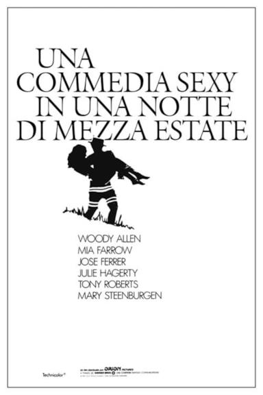 Poster Una commedia sexy in una notte di mezza estate