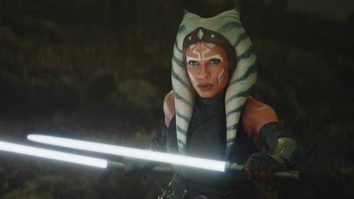 Ashoka Tano in The Mandalorian Rosario Dawson come Ashoka Tano
