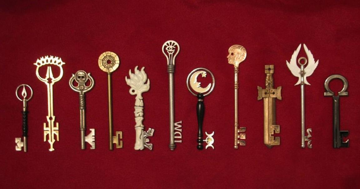 La replica ufficiale delle chiavi di Locke & Key