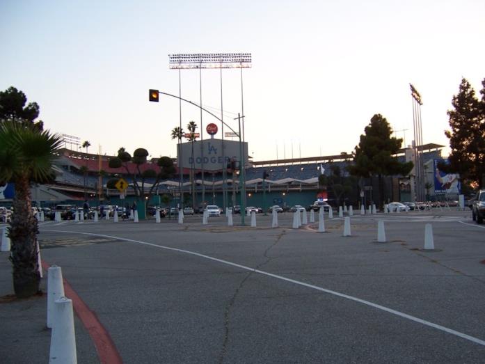 L'area antistante il Dodger Stadium, vista in Fast and Furious Il Dodger Stadium, location vista in Fast and Furious