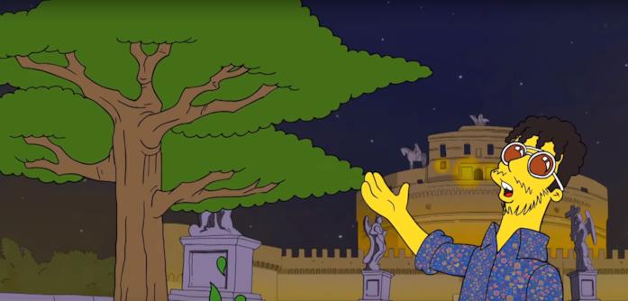 Carl Brave e il suo nuovo video di "Fotografia" in stile Simpson Il nuovo video di Carl Brave in stile Simpson