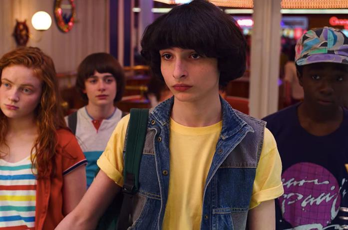 Mike e i suoi amici nella terza stagione di Stranger Things