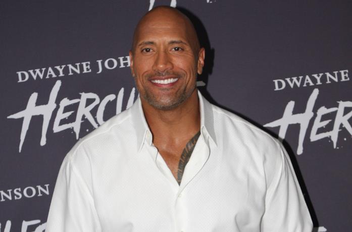 Dwayne Johnson aka The Rock a un evento ufficiale