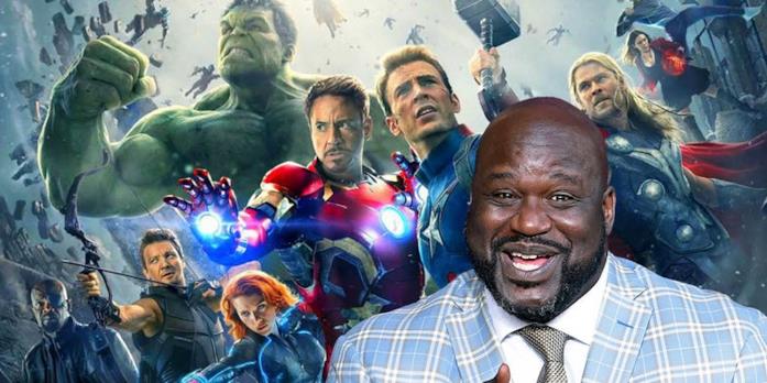 Shaq fa capolino tra gli Avengers Shaq fa capolino tra i membri di Avengers
