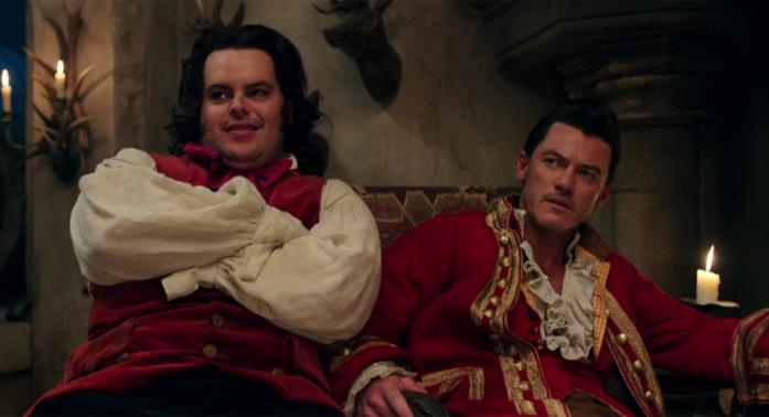 Josh Gad e Luke Evans sono Le Tont e Gaston ne La Bella e la Bestia