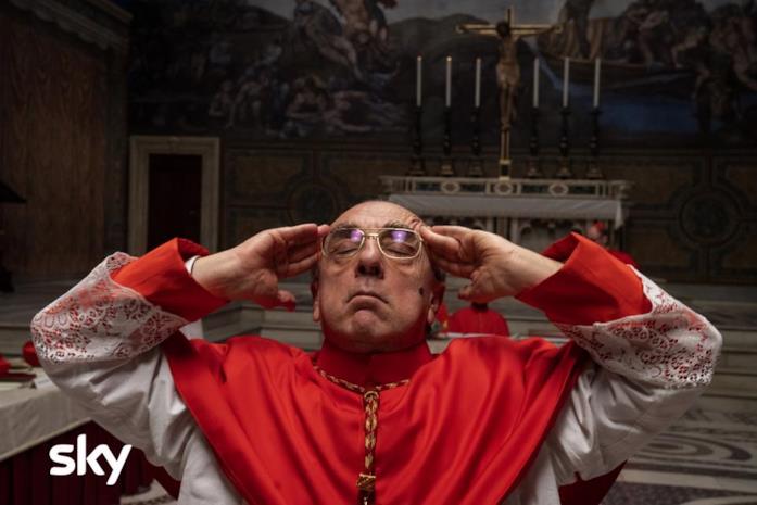 The New Pope Una scena di Voiello in The New Pope