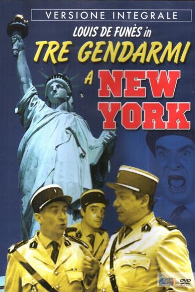 Poster Tre gendarmi a New York