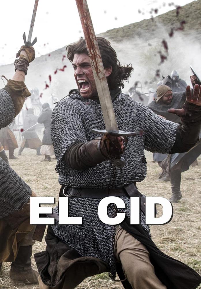 Il poster di El Cid Jaime Lorente nella locandina di El Cid