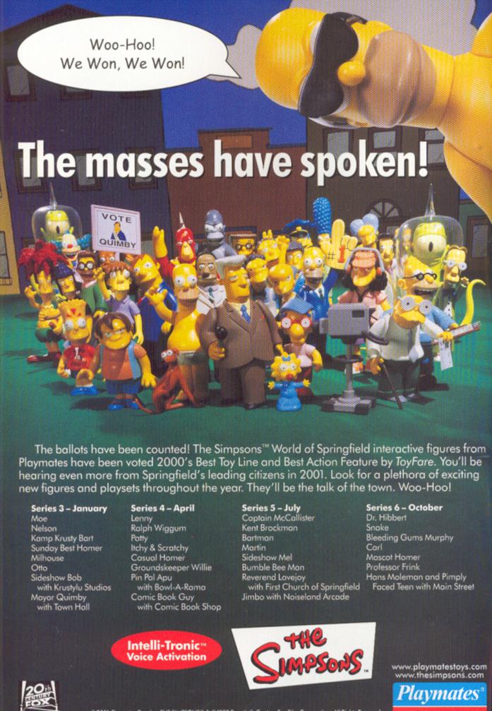 Simpson Playmates action figures Le action figures Playmates dalla serie I Simpson
