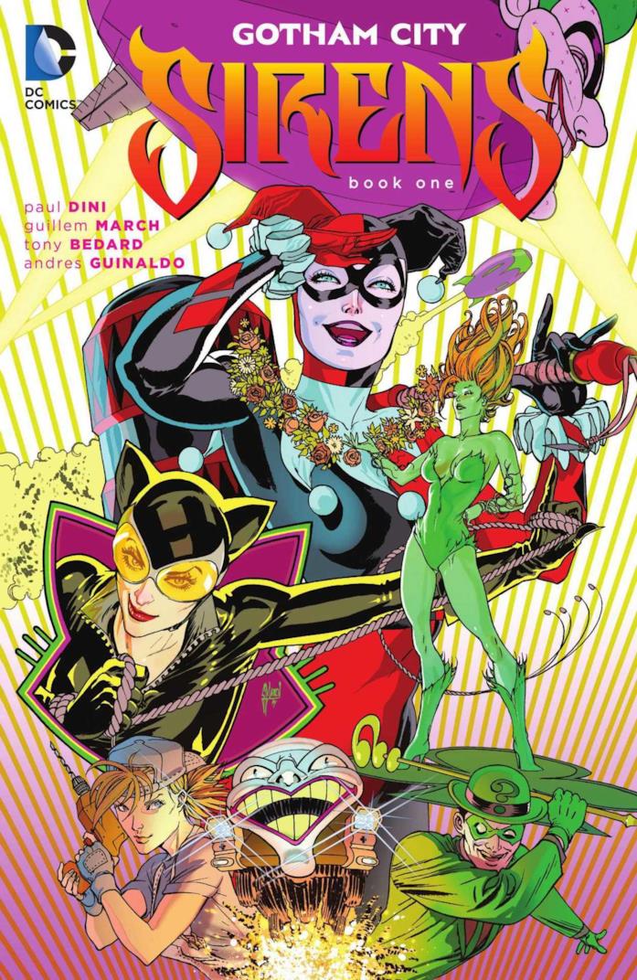 Gotham City Sirens, il primo volume Il primo volume del comic Gotham City Sirens