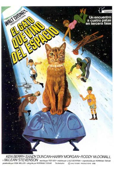 Poster Il gatto venuto dallo spazio