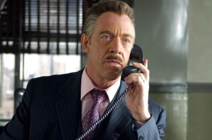 J. K. Simmons nei panni di J. Jonah Jameson