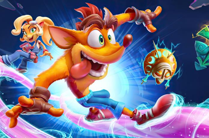 Crash Bandicoot e sua sorella Coco