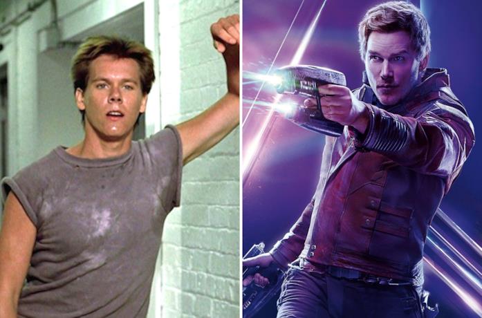 Kevin Bacon e Chris Pratt