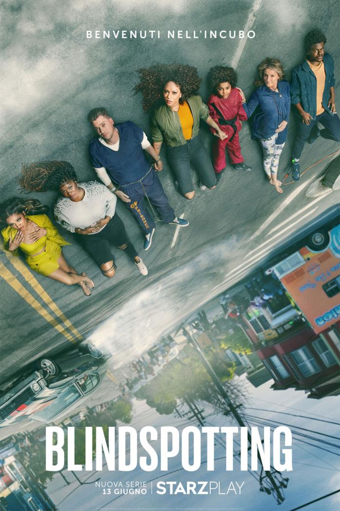Il poster di Blindspotting Il cast nella locandina di Blindspotting