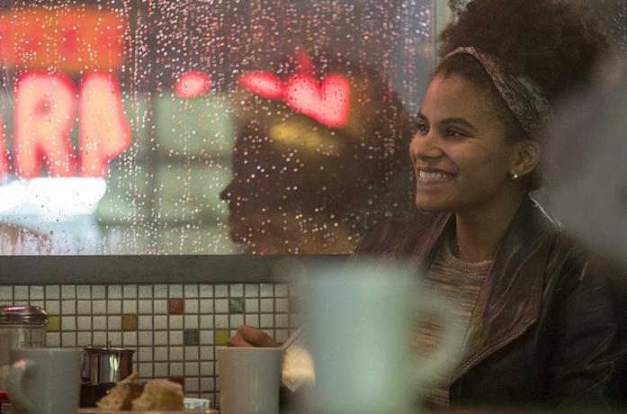 Zazie Beetz in una scena del film Joker