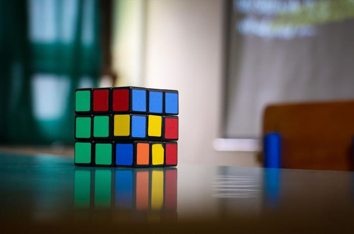 Un'immagine del cubo di Rubik