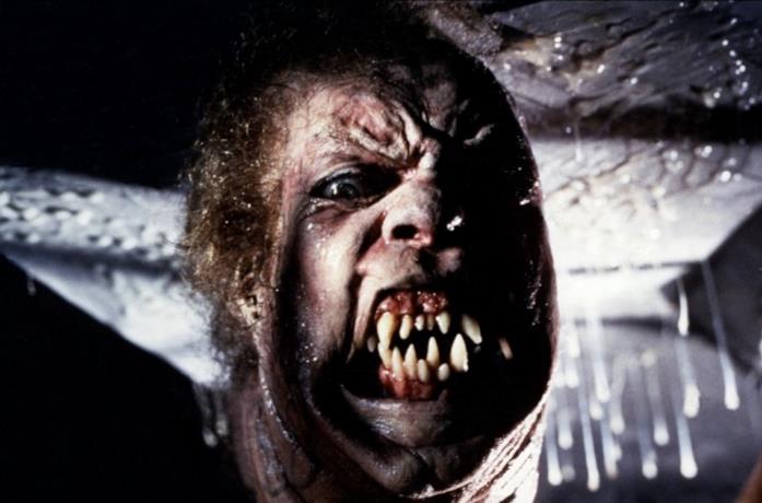 Una scena del film La cosa del 1982