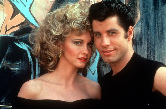 Sandy e Danny in una scena di Grease