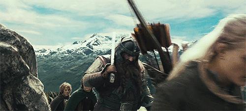 La Compagnia dell'Anello Una scena de La Compagnia dell'Anello