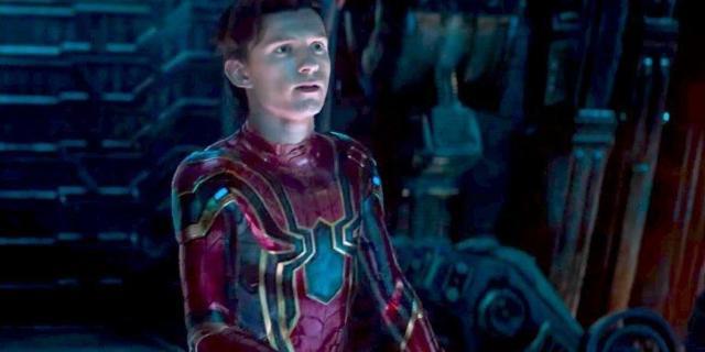 Spider-Man sul set di Avengers: Infinity War