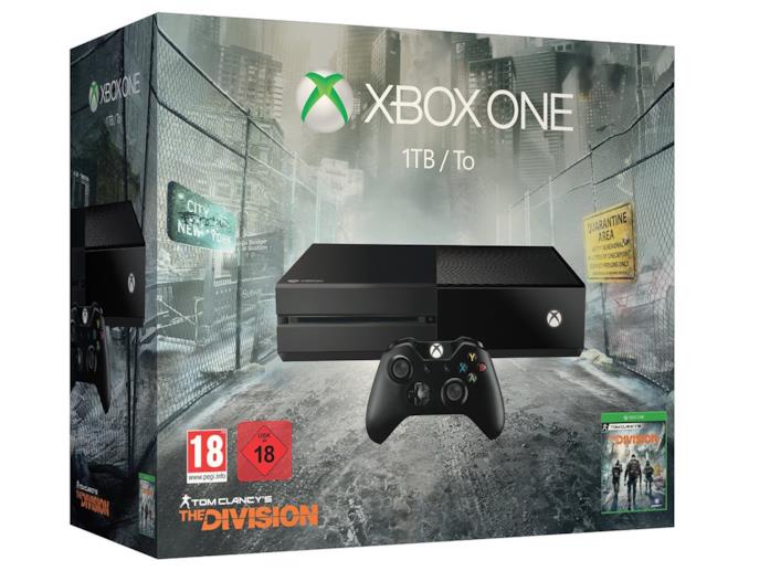 Xbox One da 1 TB con gioco Xbox One da 1 TB con Tom Clancy's The Division