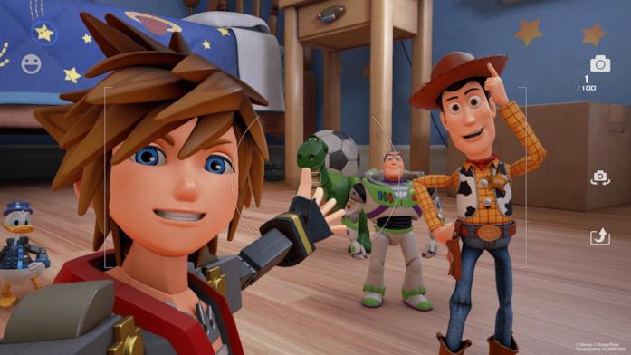 Kingdom Hearts III su Nintendo Switch non sarebbe fattibile Uno screenshot di gioco da Kingdom Hearts III