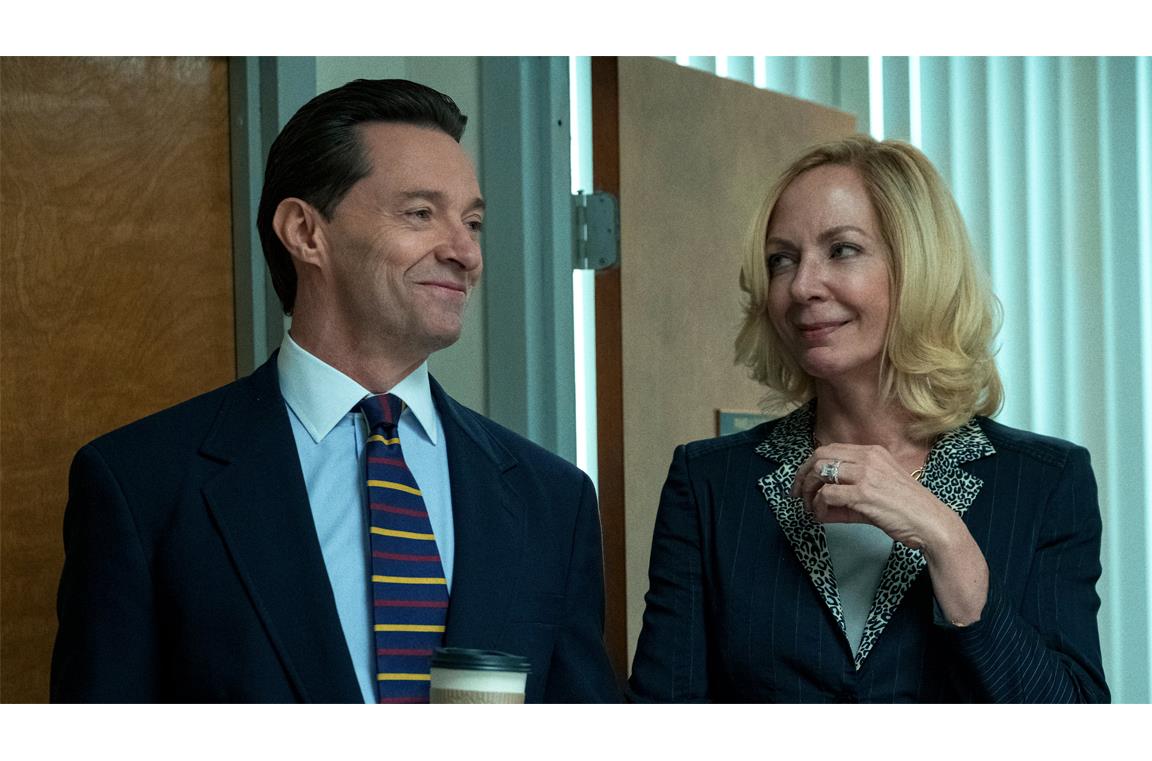 Hugh Jackman e Allison Janney
