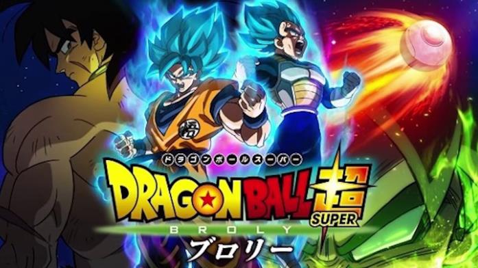 Dragon Ball Super Broly Broly Goku e Vegeta