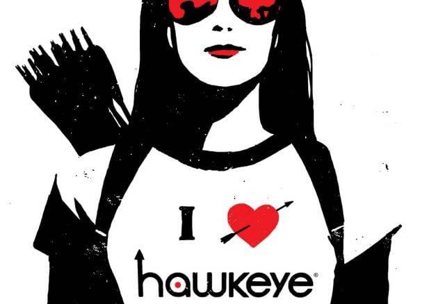 Il nome Occhio di Falco ha una storia complessa Dettaglio della cover di Hawkeye #9