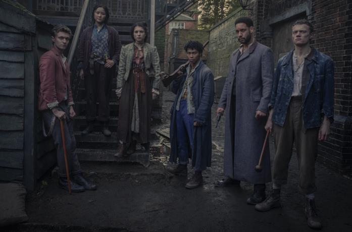 I protagonisti de Gli irregolari di Baker Street