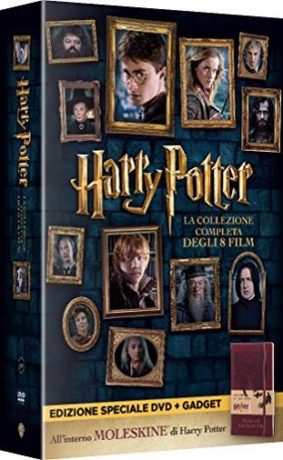 Cofanetto Harry Potter/ Moleskine (8 DVD)