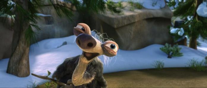 Nonnina Nonnina in una scena della saga de L'era glaciale