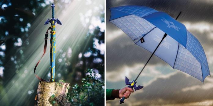 L'ombrello Legend of Zelda: Song of Storms nel dettaglio