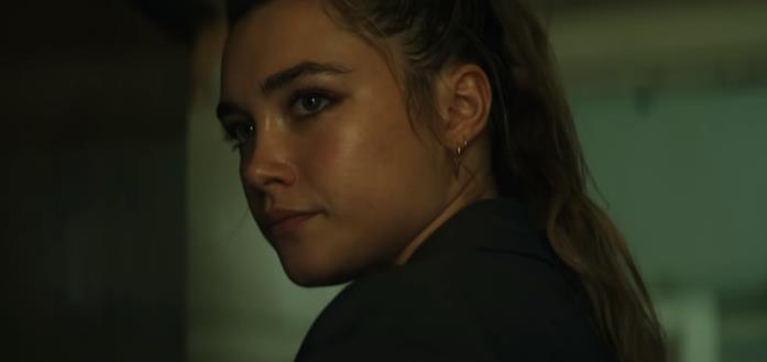 Black Widow: un nuovo sguardo al film Marvel con Scarlett Johansson Florence Pugh in una scena del film Black Widow