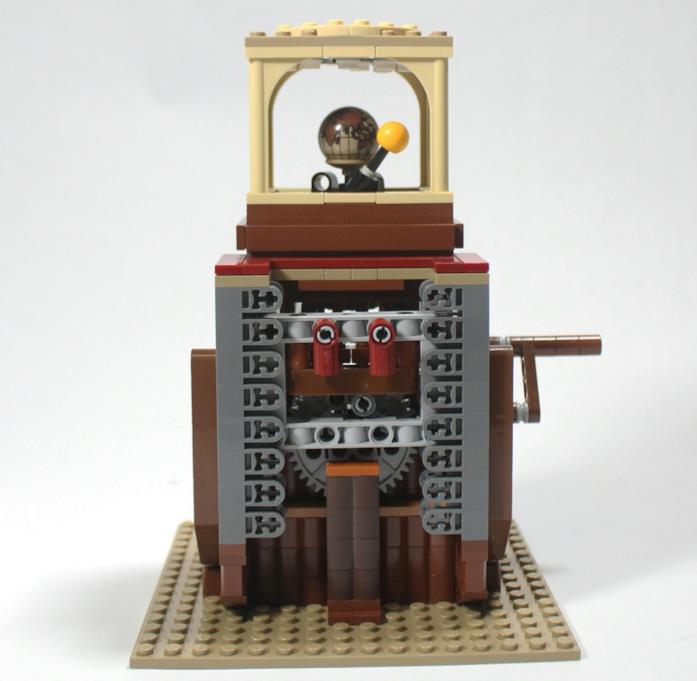 La base del set LEGO Ornitottero di Leonardo da Vinci Dettagli della base del set Ornitottero di Leonardo da Vinci di LEGO