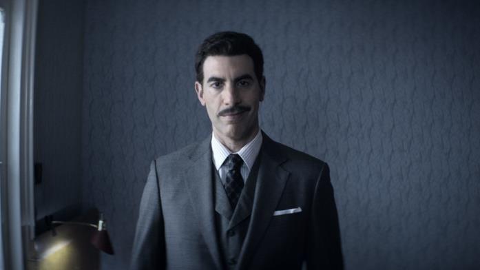 Sacha Baron Cohen in The Spy Sacha Baron Cohen nella serie The Spy