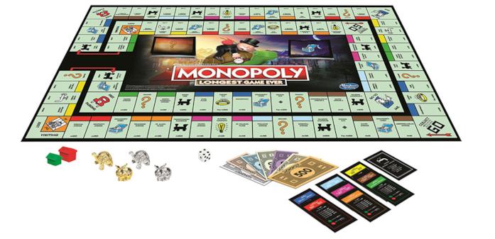 Monopoly Longest Game Ever Edition Monopoly nuova edizione