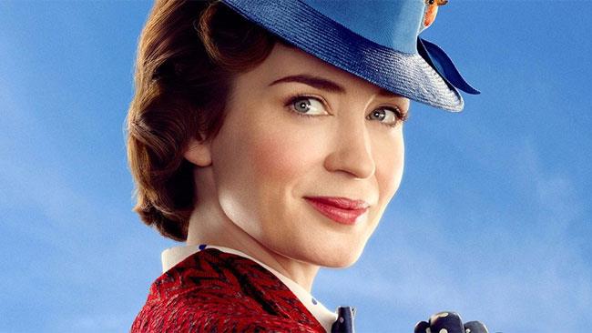 Emily Blunt Emily Blunt nell'immagine promozionale di Mary Poppins Returns