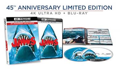 Cofanetto Blu-ray de Lo Squalo in 4K Ultra HD
