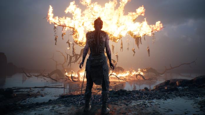 Hellblade: Senua's Sacrifice ora è anche nei negozi Uno screenshot da Hellblade: Senua's Sacrifice