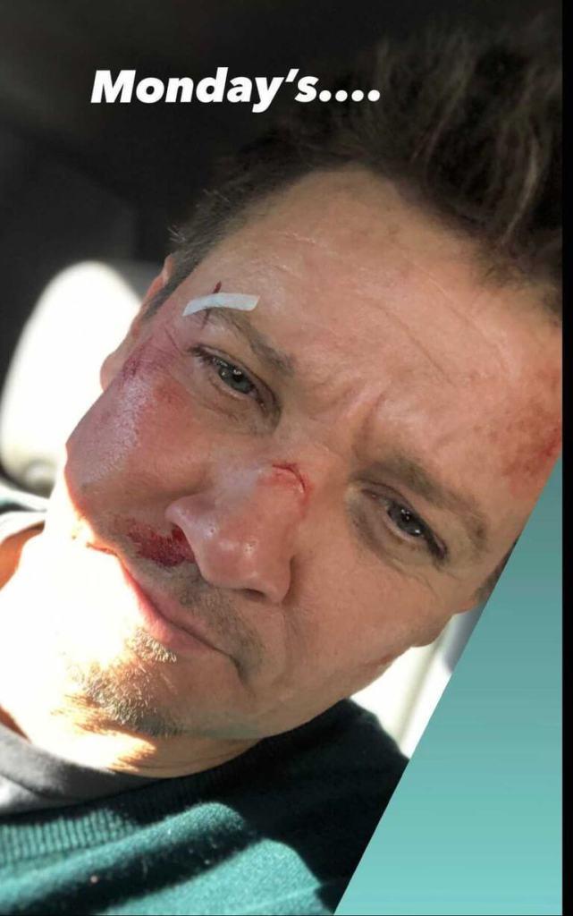 La storia Instagram di Jeremy Renner Hawkeye: le riprese della serie TV al via