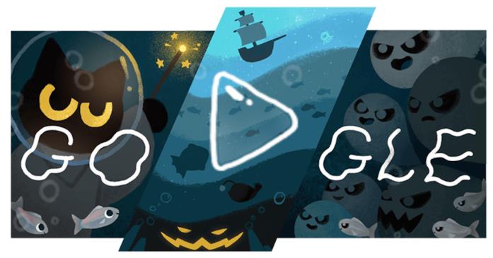 Halloween 2020 su Google si celebra con un mini-gioco Il Google Doodle di Halloween 2020