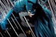 Il costume blu e grigio di Batman nel fumetto