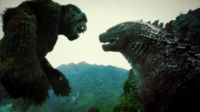 Godzilla e Kong si affrontano
