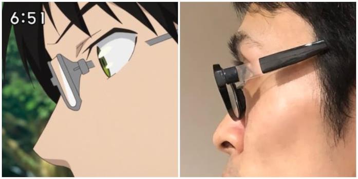 Occhiali da anime